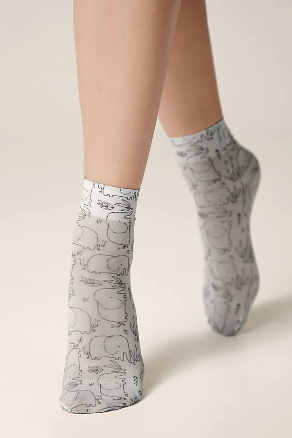 CONTE FANTASY Носки с ярким принтом CONTE ELEGANT, микс - фото 1