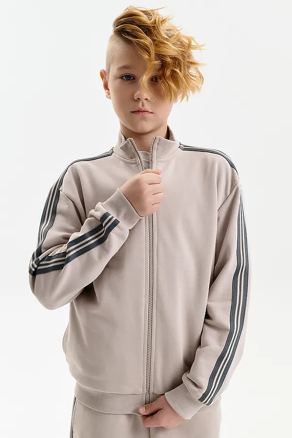 Джемпер для мальчиков PELICAN, светло-серый - фото 1