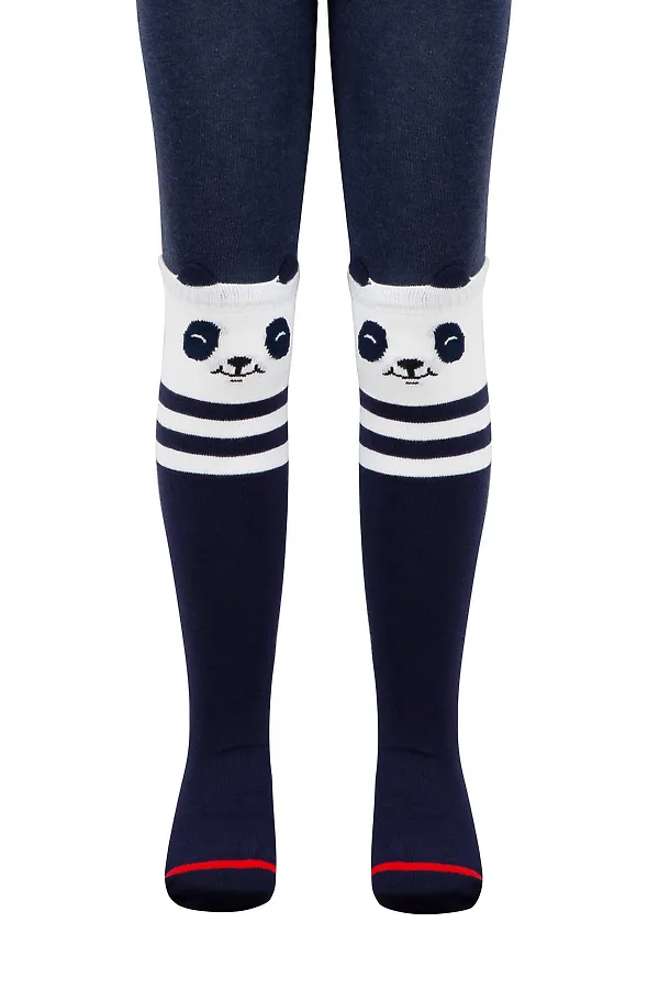 Conte-kids TIP-TOP Хлопковые колготки CONTE KIDS, темно-синий - фото 1