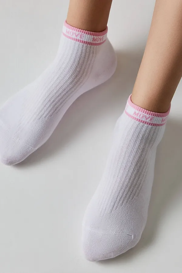 Conte-kids ACTIVE (короткие) Носки детские CONTE KIDS, бело-розовый - фото 1