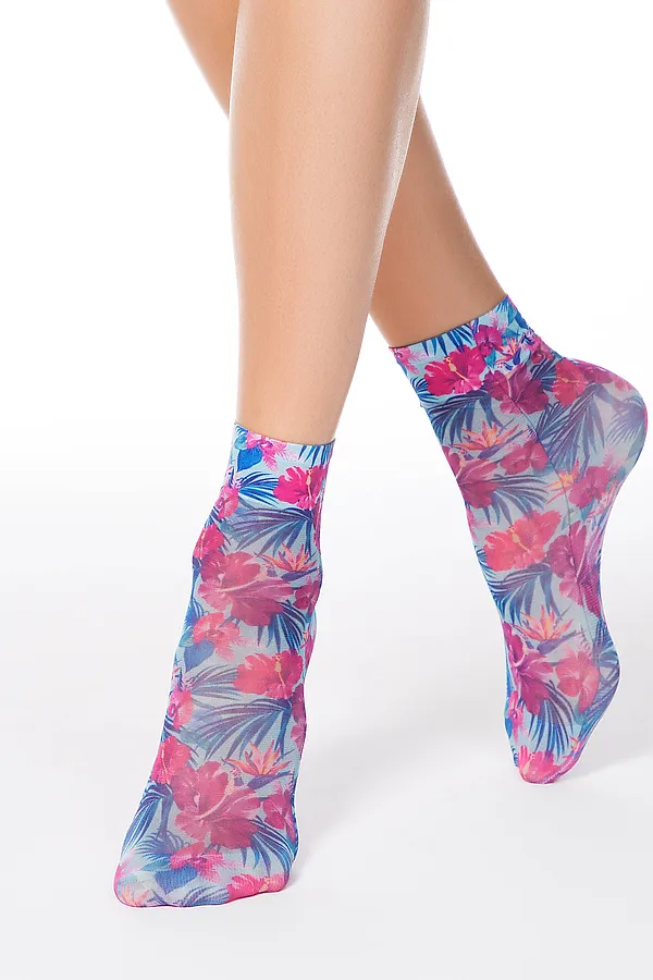 CONTE FANTASY 40 Носки с ярким принтом CONTE ELEGANT, микс - фото 1