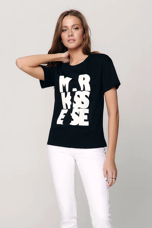 CONTE LD 1234 Футболка женская CONTE ELEGANT, черный - фото 1