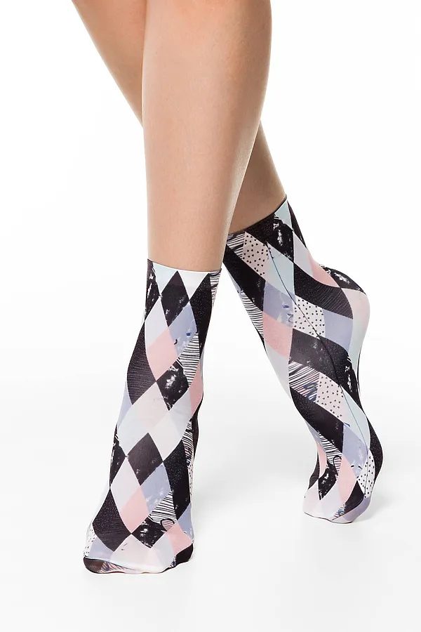 CONTE FANTASY 70 Носки с принтом CONTE ELEGANT, микс - фото 1