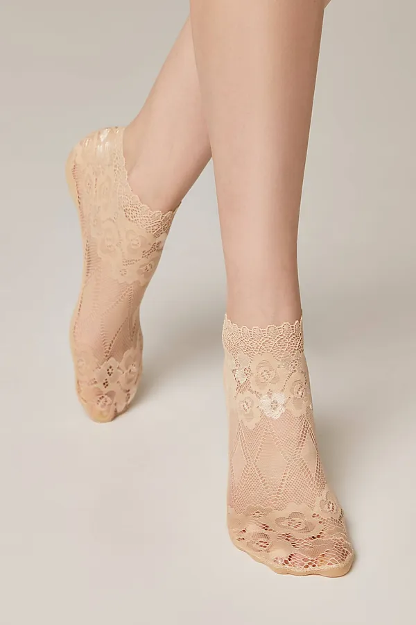 Носки женские ESLI IS006 ESLI, бежевый - фото 1