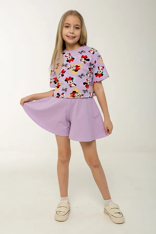 Костюм с шортами для девочки Авдотья НАТАЛИ, в ассортименте - фото 1