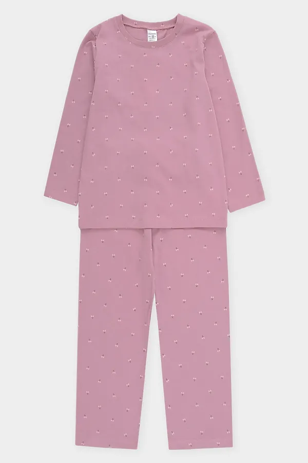 Пижама CROCKID, пепельная роза. - фото 1