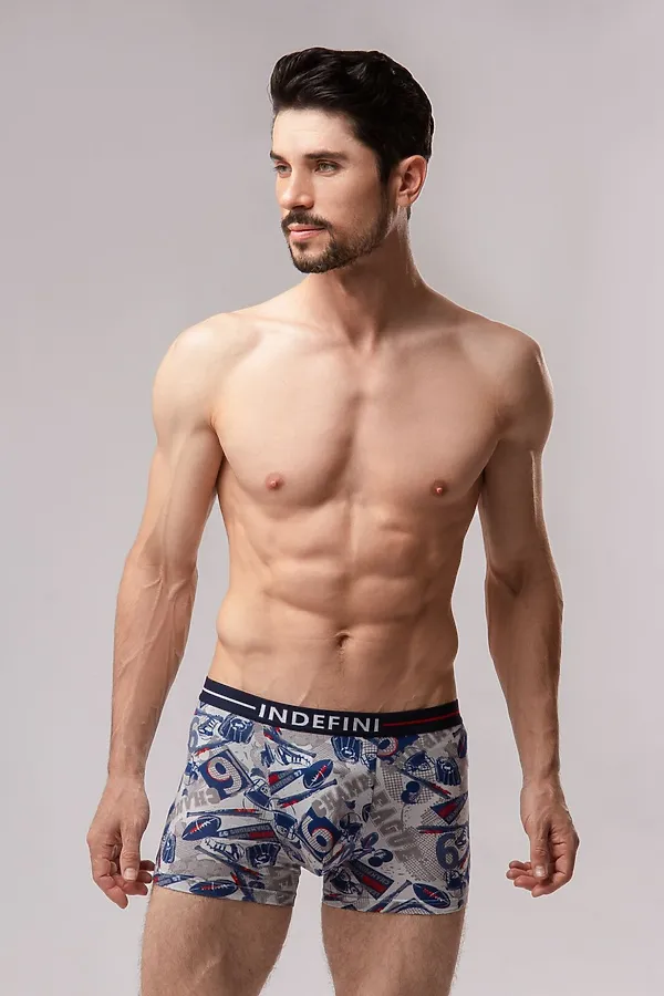 Трусы INDEFINI, серый - фото 1