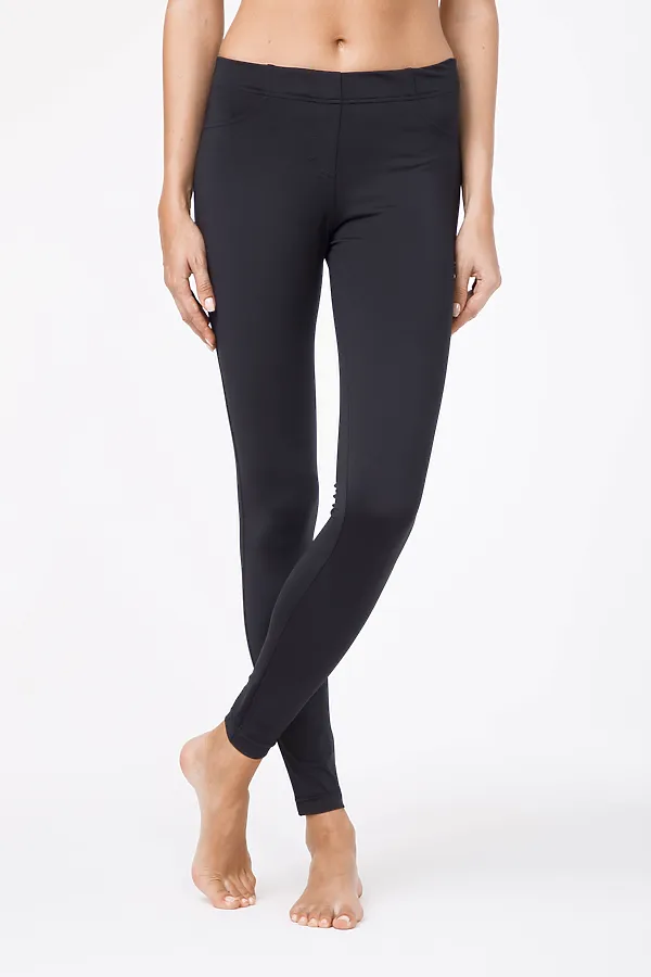 CONTE GOLDY LINE Джеггинсы с высокой посадкой CONTE ELEGANT, черный - фото 1