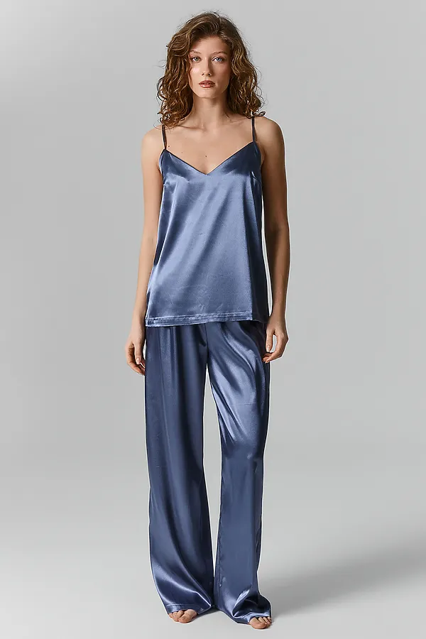 Комплект женский (блуза, брюки) MARK FORMELLE, темное небо - фото 1