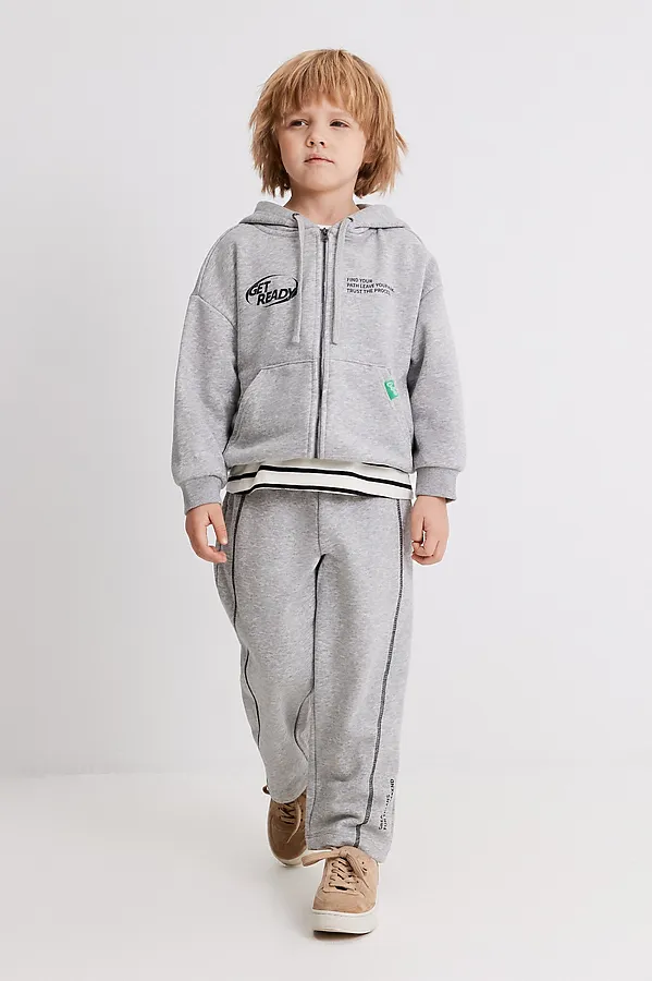 Брюки ACOOLA, серый меланж - фото 1