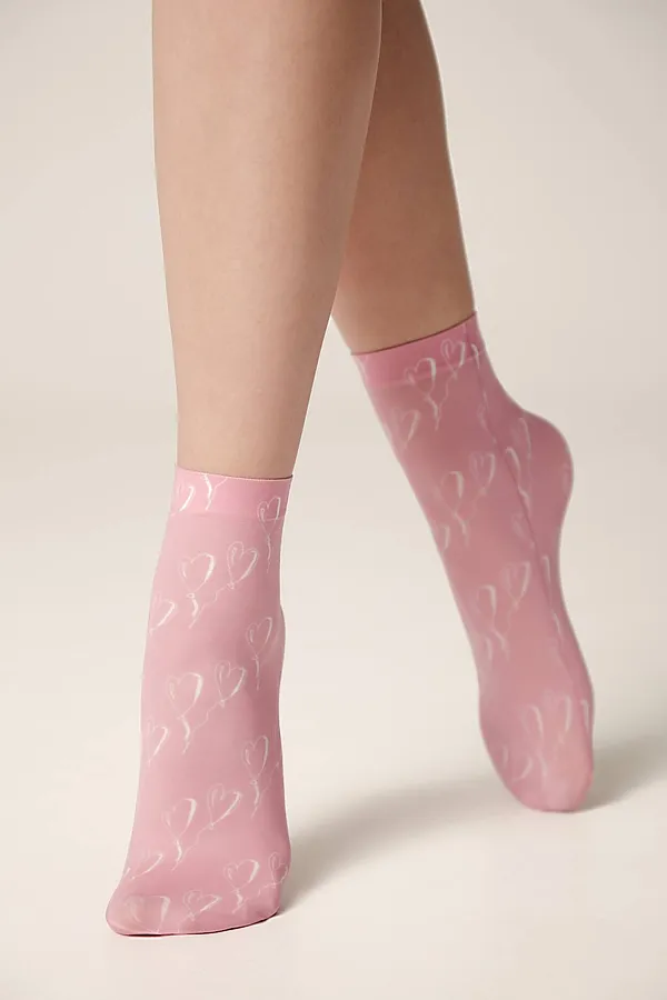CONTE FANTASY Носки женские с рисунком CONTE ELEGANT, микс - фото 1