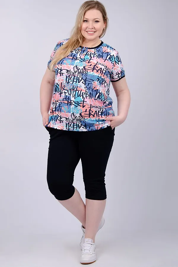 Костюм с бриджами Альфа НАТАЛИ, синий - фото 1