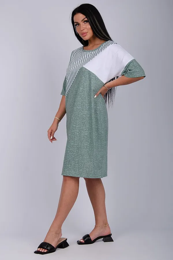 Туника Флоренция НАТАЛИ, зелёный - фото 1