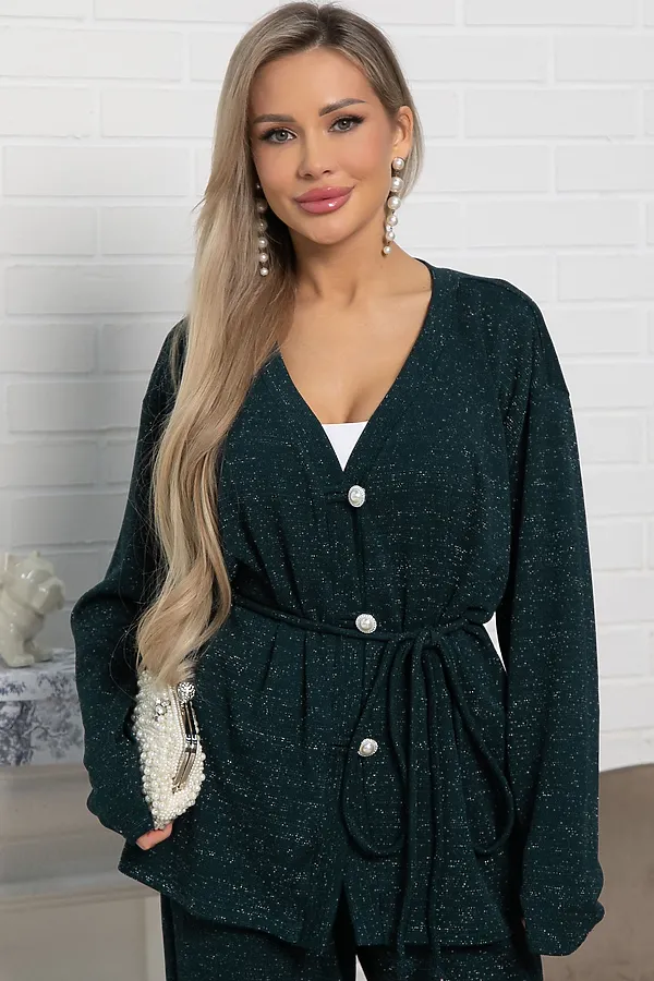 Кардиган Келли LADY TAIGA, зеленый - фото 1