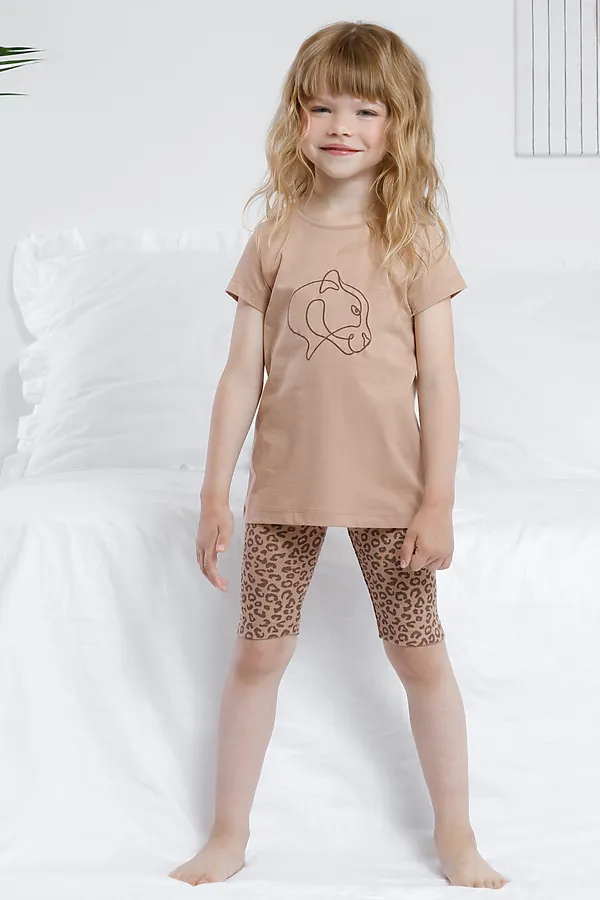 Пижама CROCKID, бежевая - фото 1