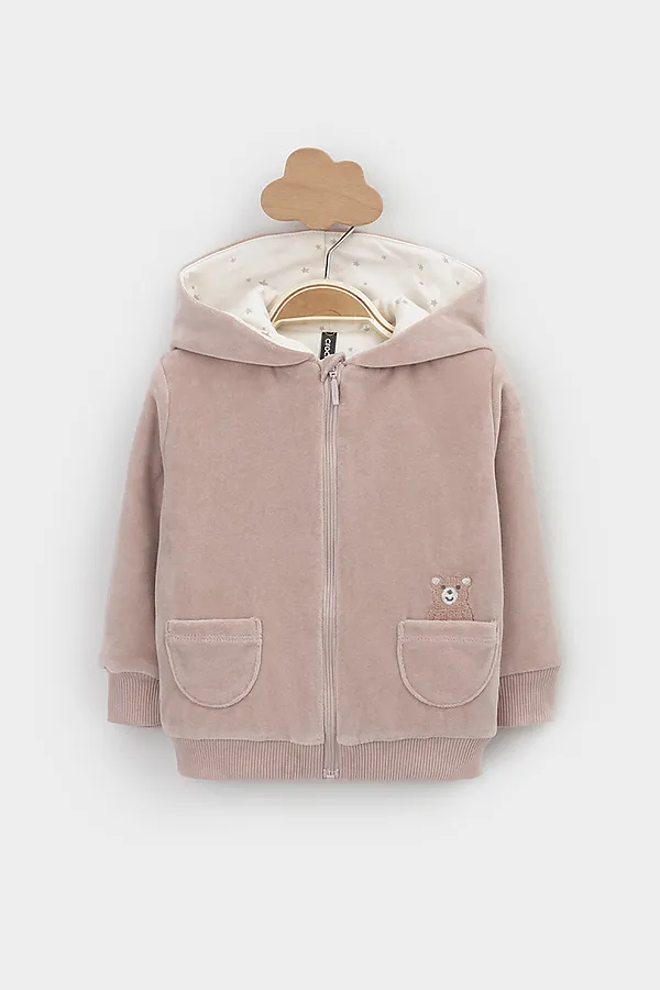 Куртка теплая CROCKID, дымчато-розовый - фото 1