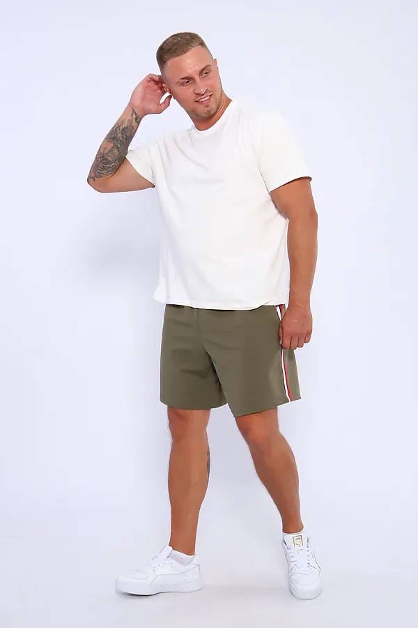 Шорты 35336 НАТАЛИ, хаки - фото 1