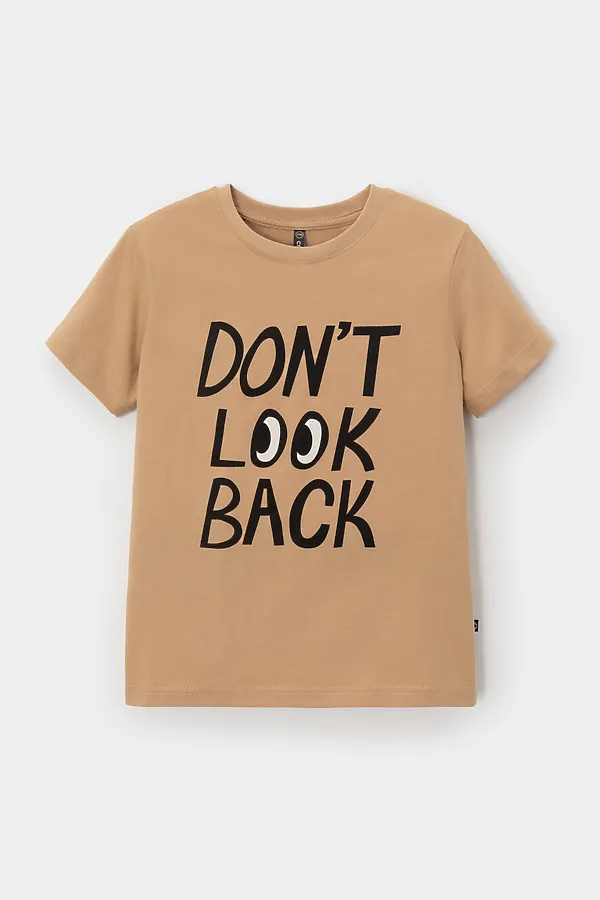 Футболка CROCKID, золотистый - фото 1