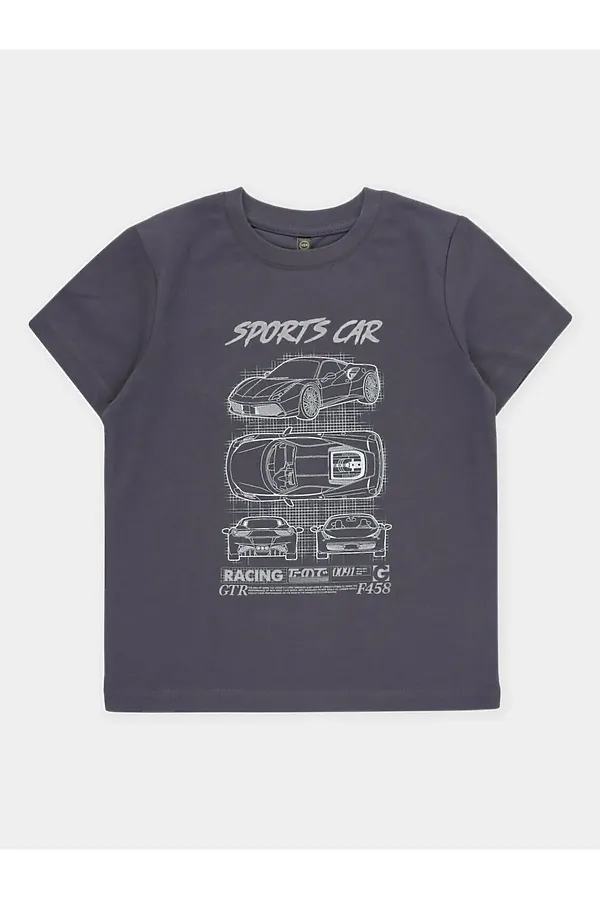 Футболка CROCKID, темно-серый - фото 1