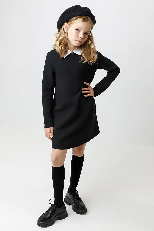 Платье CROCKID, черный - фото 1