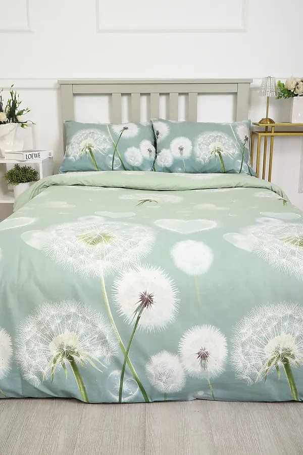 Пододеяльник НАТАЛИ, серо-зеленый - фото 1