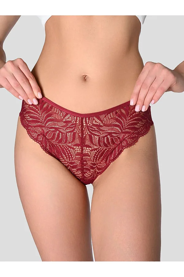 Трусы INDEFINI, бордовый - фото 1