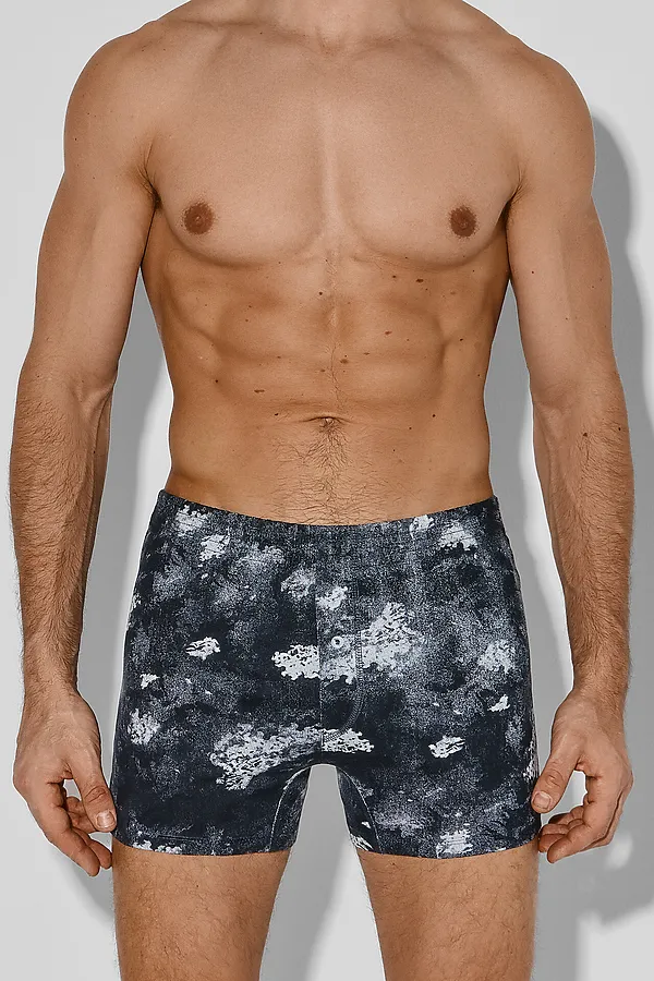 Трусы мужские MARK FORMELLE, милитари на графите - фото 1