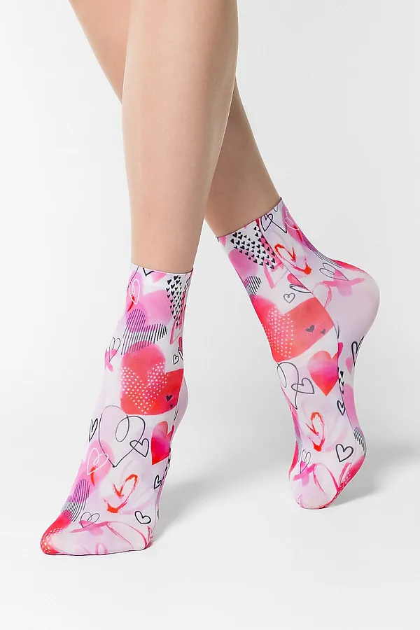 CONTE FANTASY 70 Носки с принтом CONTE ELEGANT, микс - фото 1