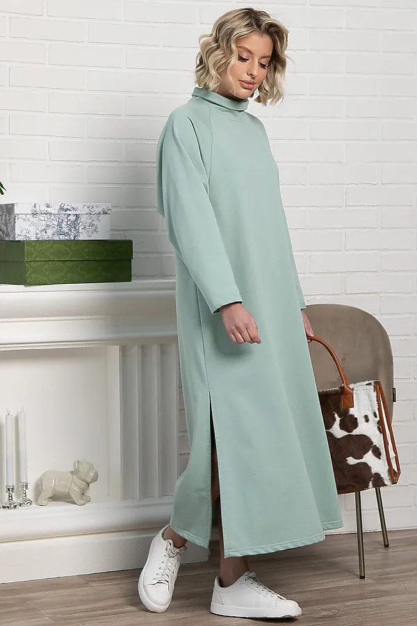 Платье Чувство комфорта LADY TAIGA, оливковое - фото 1