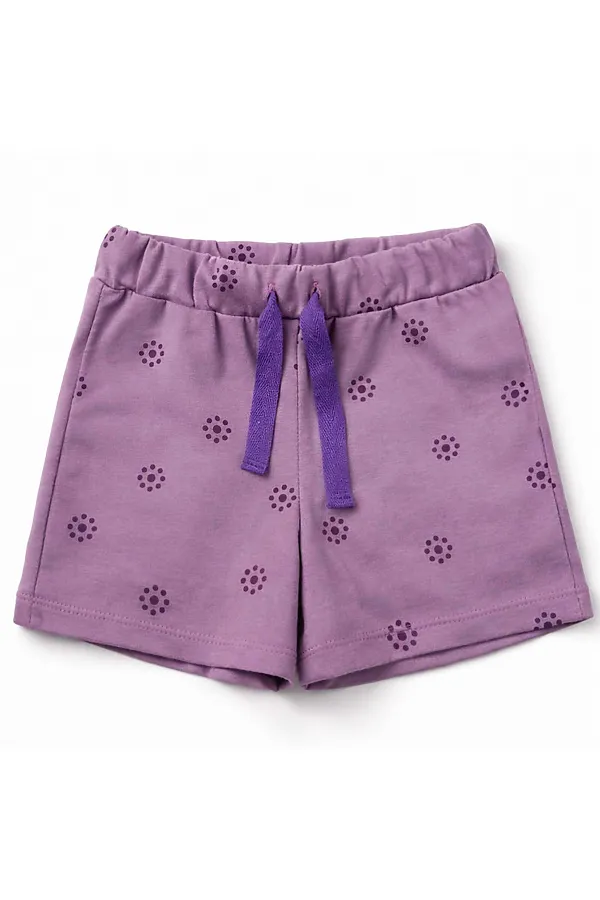 Шорты кулирка YOULALA, сиреневый - фото 1