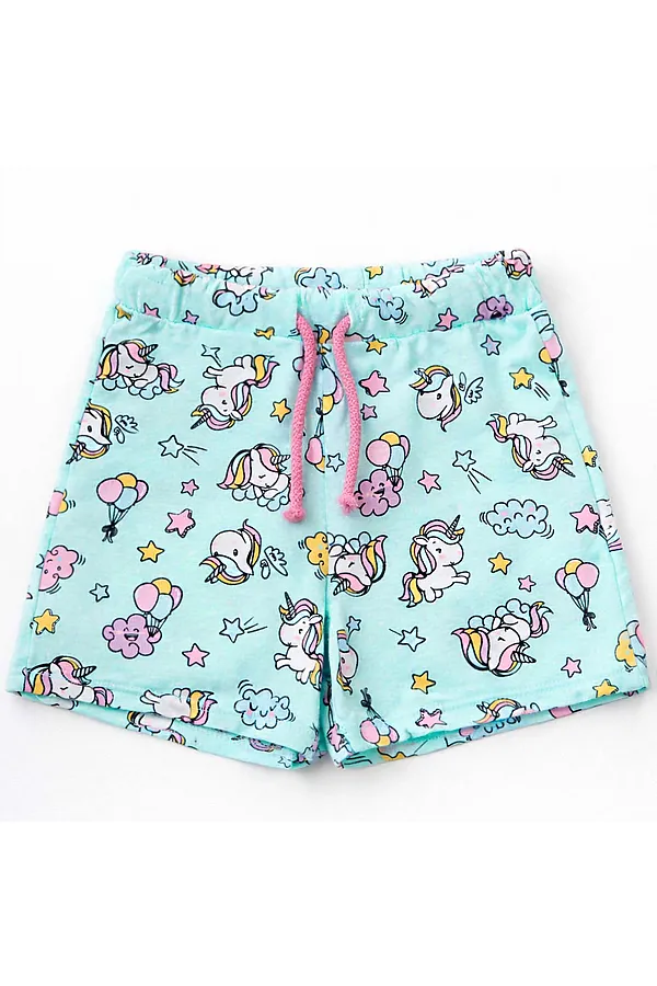 Шорты кулирка YOULALA, голубой - фото 1