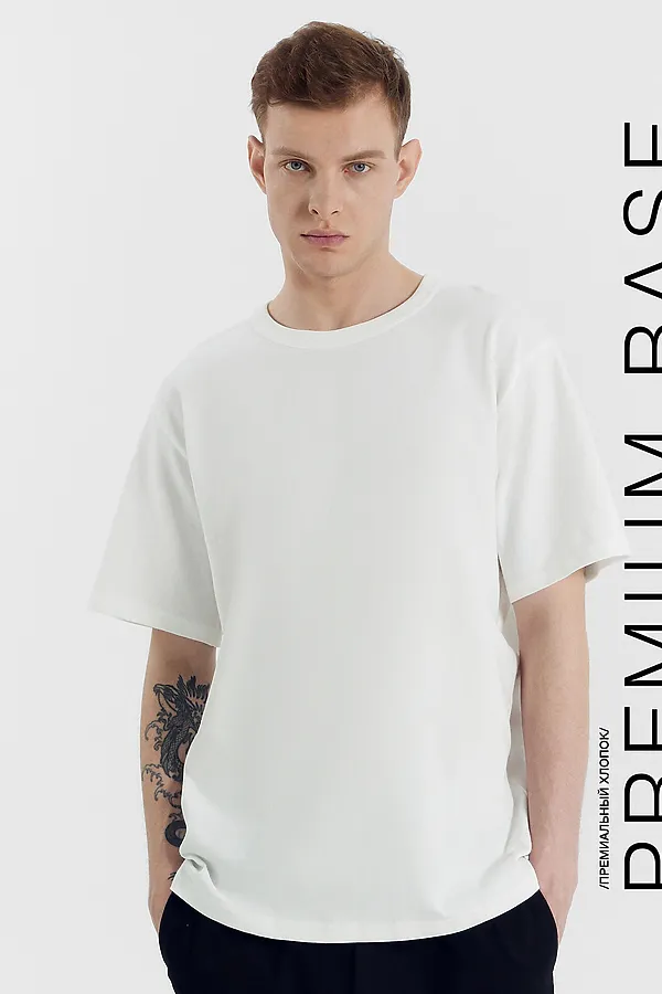 Футболка мужская MARK FORMELLE, белый - фото 1