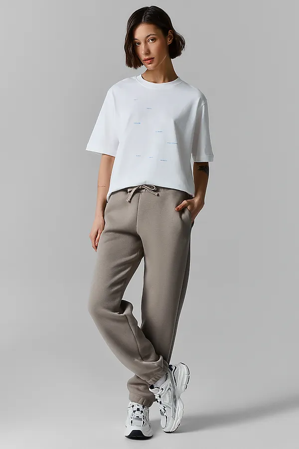 Брюки MARK FORMELLE, серо-бежевый - фото 1