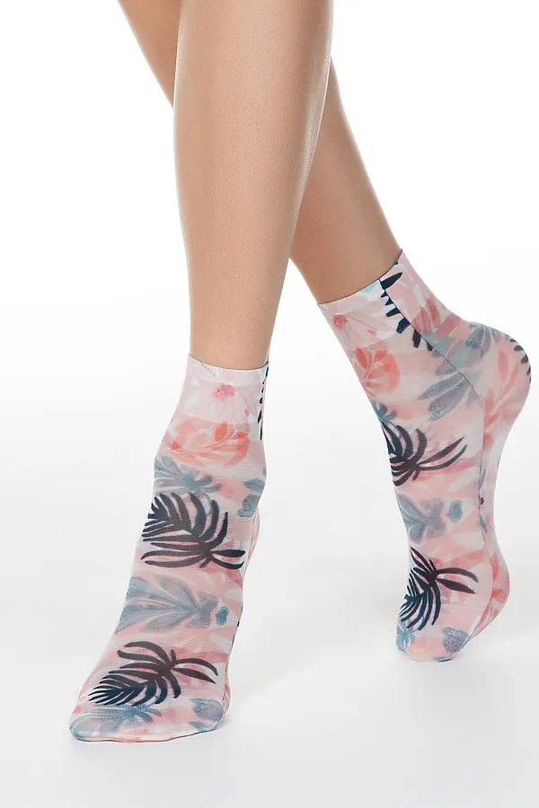 CONTE FANTASY 40 Носки с ярким принтом CONTE ELEGANT, микс - фото 1