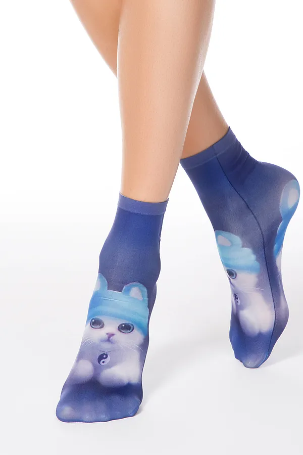 CONTE FANTASY 70 Носки с принтом CONTE ELEGANT, микс - фото 1