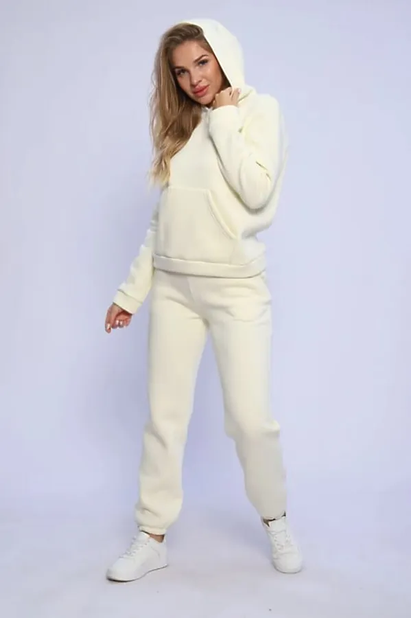 Костюм с брюками В-101 НАТАЛИ, молочный - фото 1