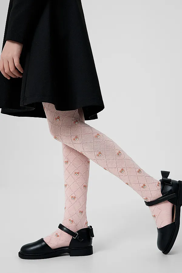 Колготки MARK FORMELLE, розовый меланж - фото 1