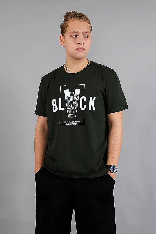 Футболка 88148 НАТАЛИ, хаки - фото 1