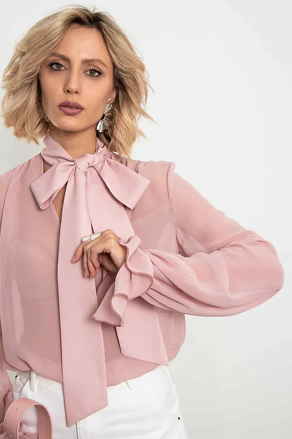 Блуза Элегия KOSMOS, розовый - фото 1