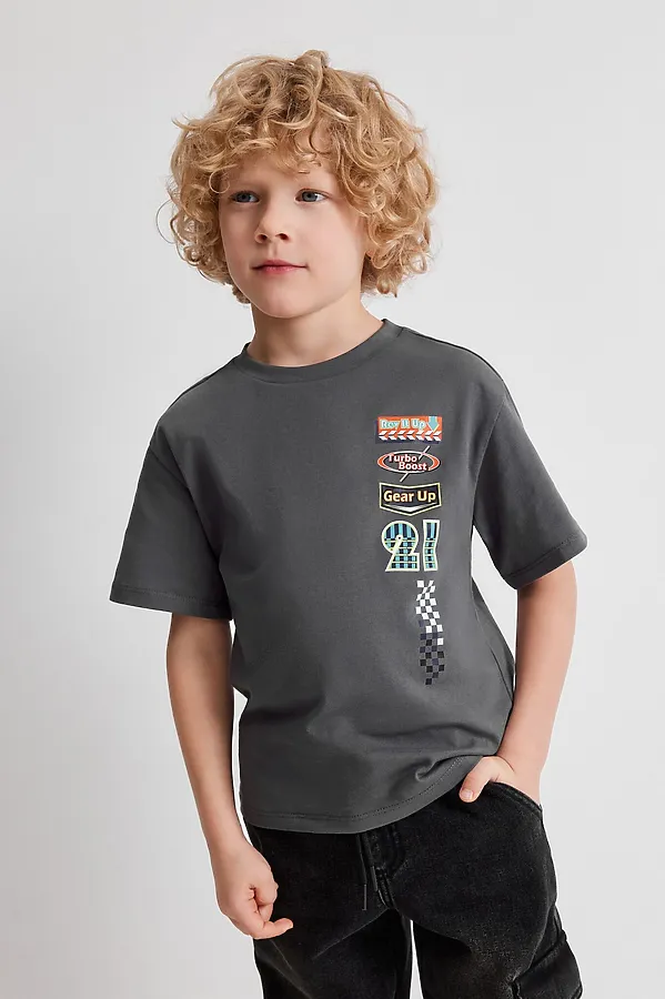 Футболка ACOOLA, темно-серый - фото 1