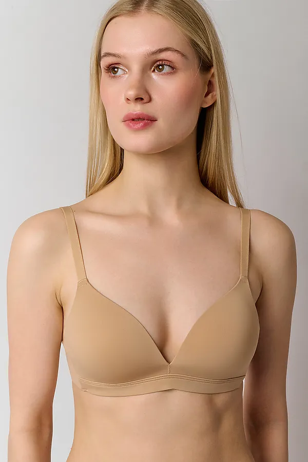 Бюстгальтер INDEFINI, бежевый - фото 1