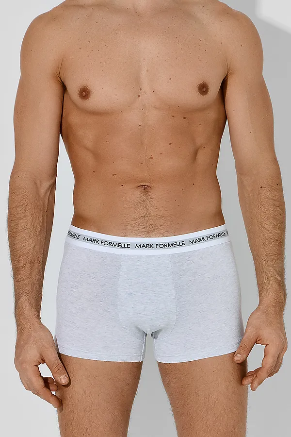 Трусы мужские MARK FORMELLE, св.серый меланж 4306-а - фото 1