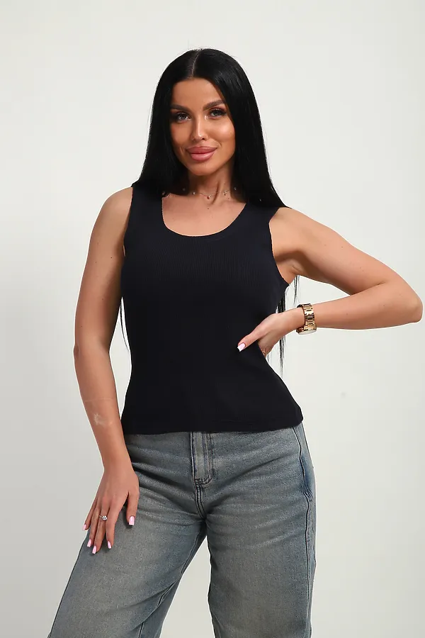 Майка 19137 НАТАЛИ, черный - фото 1