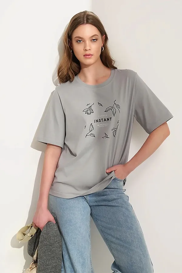 Футболка CLEVER, серый - фото 1