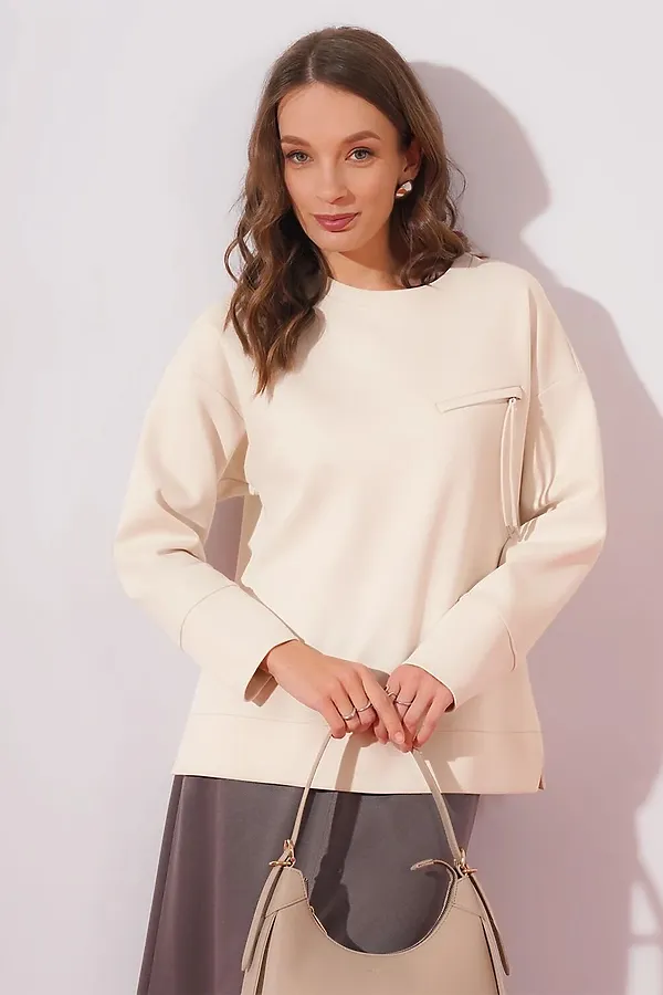 Джемпер CLEVER, молочный - фото 1