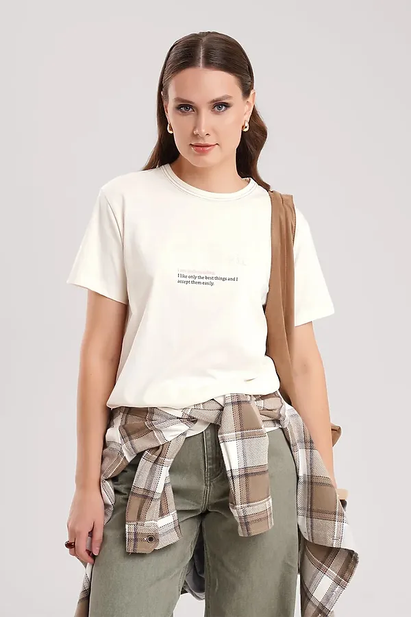 Футболка CLEVER, молочный - фото 1