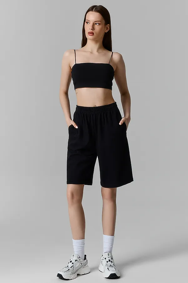 Шорты женские MARK FORMELLE, черный - фото 1