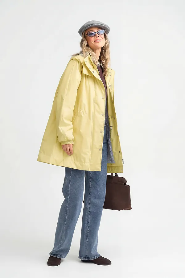 Плащ женский HOOPS, желтый - фото 1