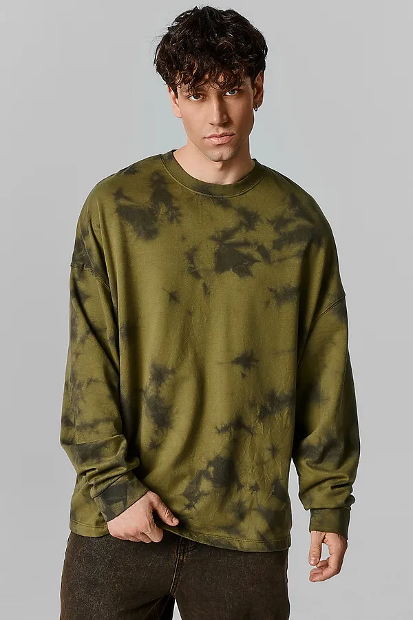 Свитшот мужской MARK FORMELLE, зеленая варка - фото 1