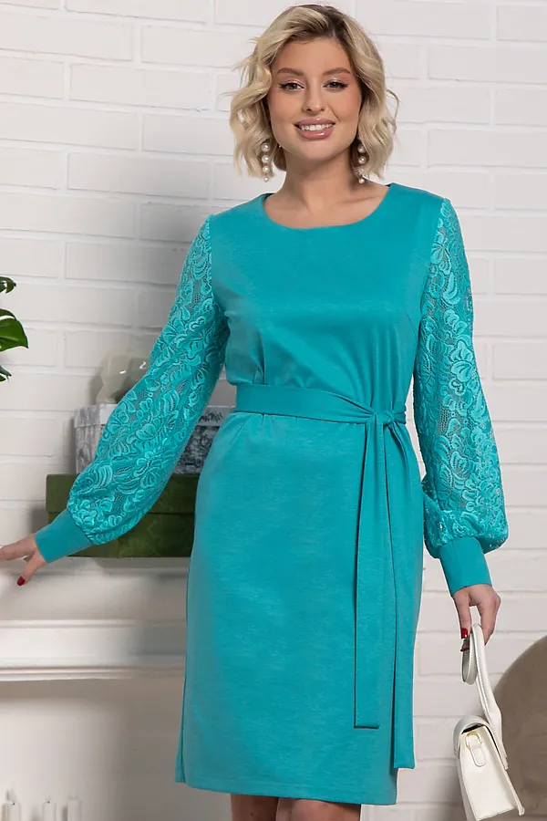 Платье Шарли LADY TAIGA, мятное - фото 1